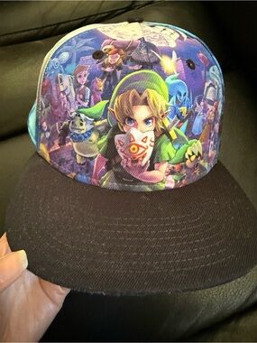 Legend of Zelda Link Nintendo Officially Licensed SnapBack Hat cap NEW